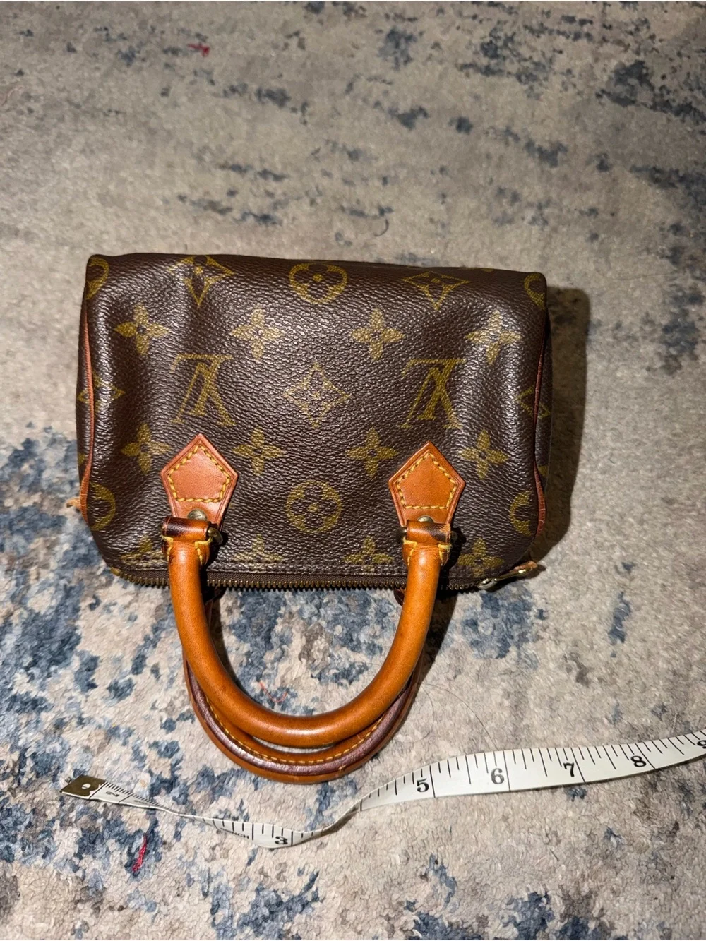 Louis Vuitton LV Hand Bag M41534 Mini Speedy Brown Monogram - Picture 2 of 7
